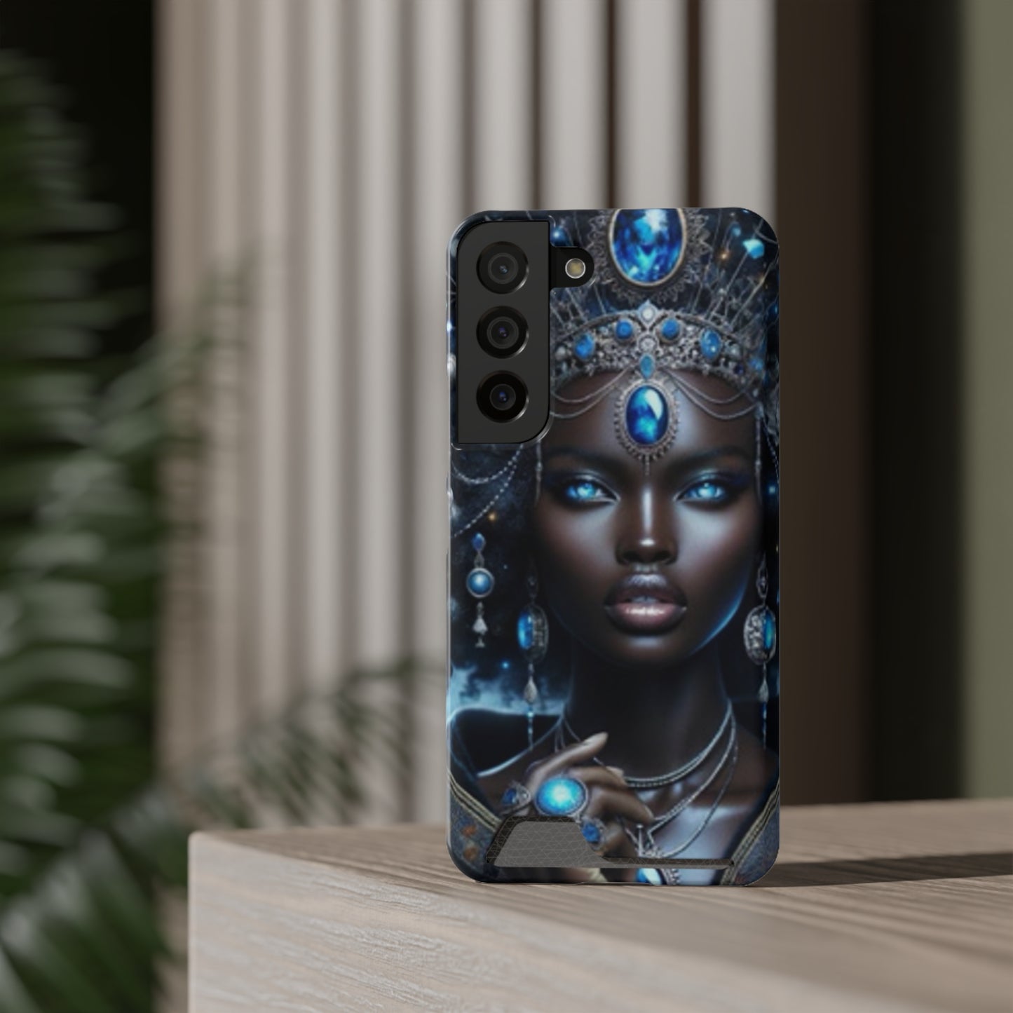 Olokun Phone Case With Card Holder