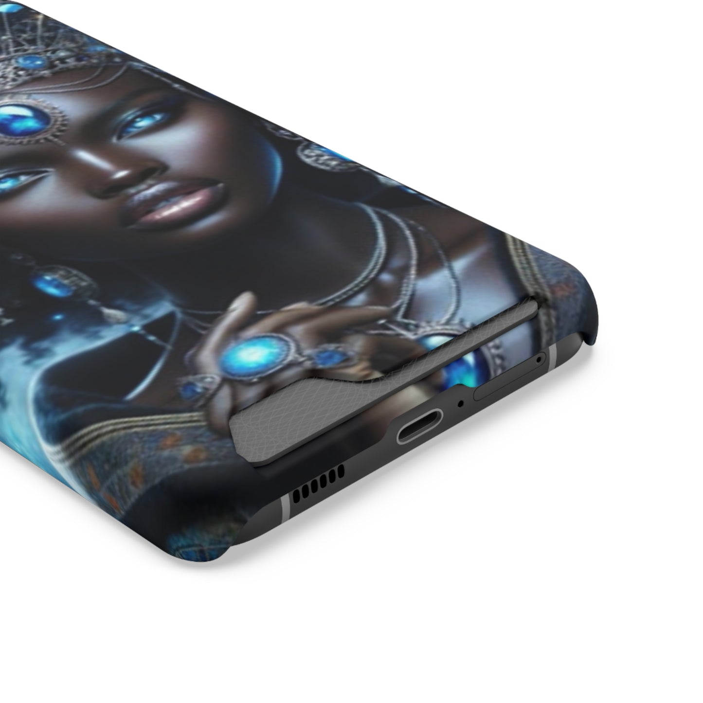 Olokun Phone Case With Card Holder