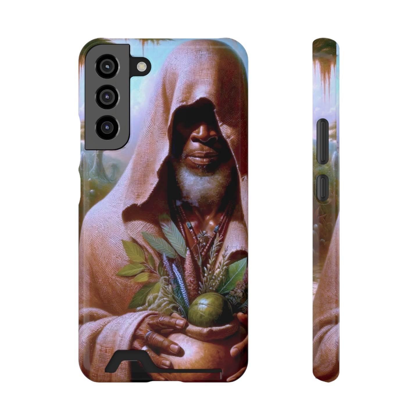 Obaluaye Samsung Phone Case With Card Holder