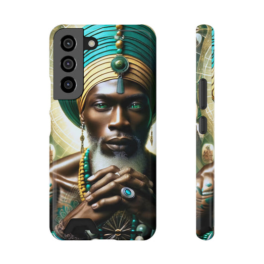 Orunmila Phone Case With Card Holder